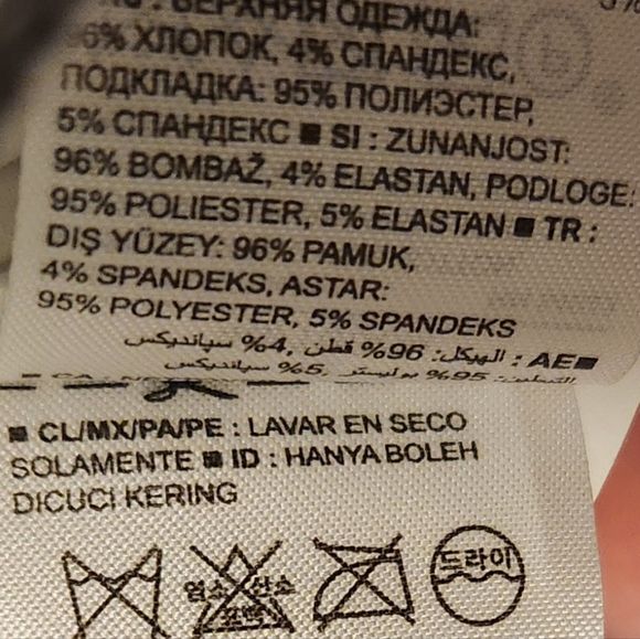 Banana Republic gray and cream women's double-breasted blazer size 12 - Picture 8 of 14